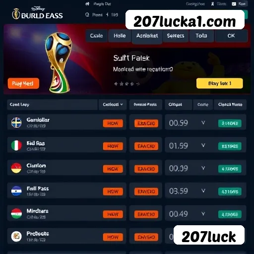 Configurações úteis dentro do app 207luck