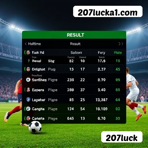 Apostas futebol ao vivo 207luck - odds competitivas