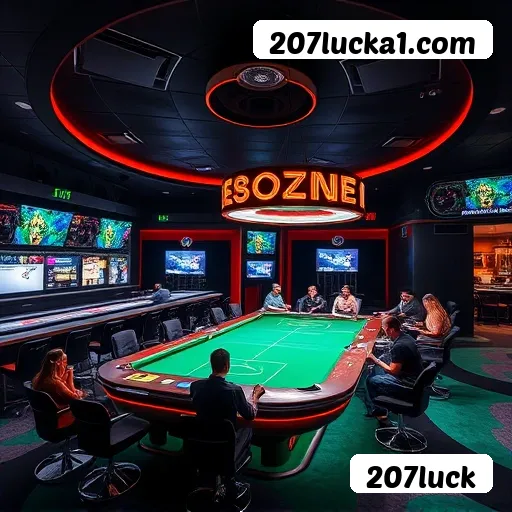 Aplicativo móvel 207luck para iOS e Android